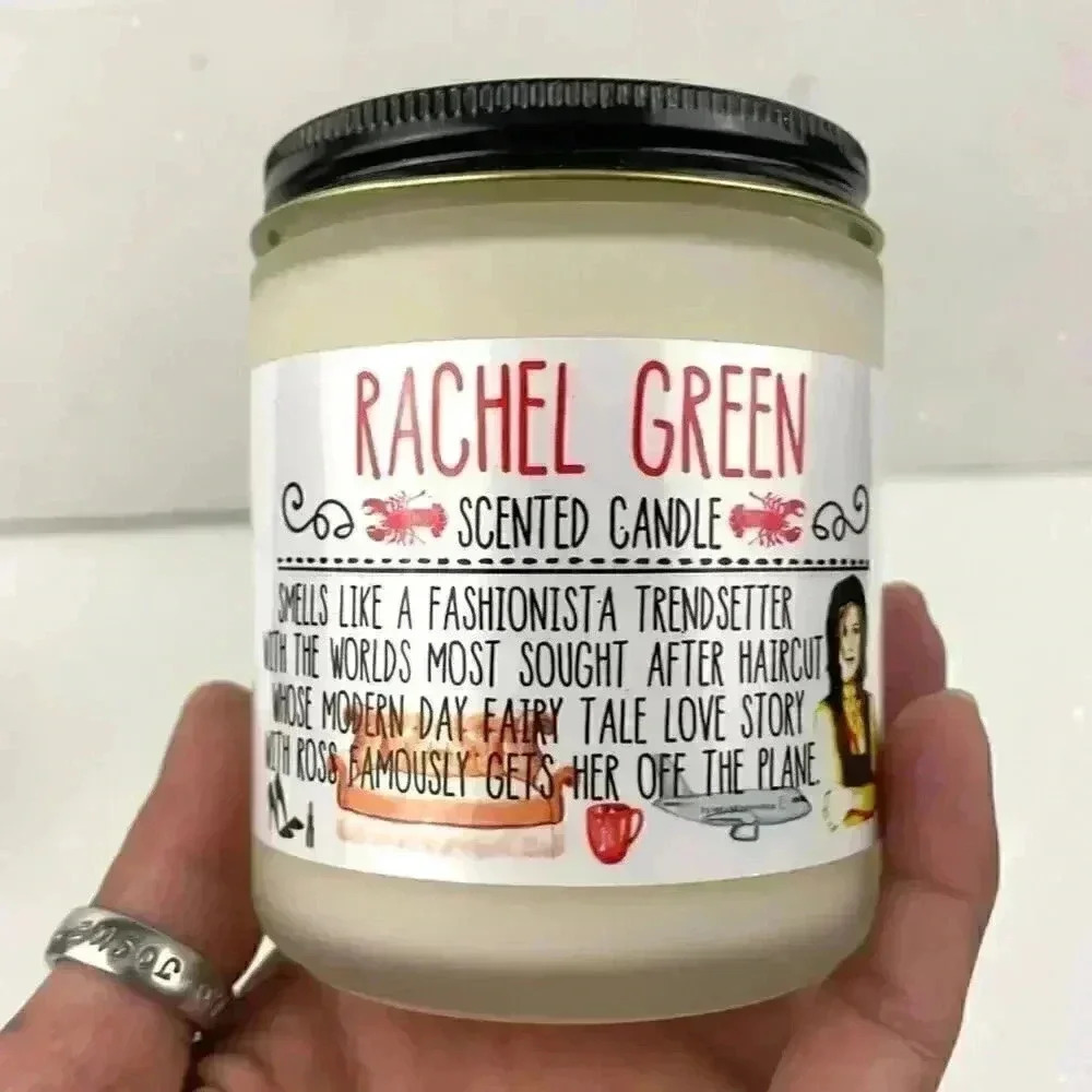 Rachel Green Friends TV Show Gift Scented Candle‎ Gift With Box